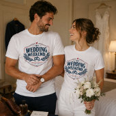 アメリカンなヴィンテージ ウェディングウイークエンド Tシャツ