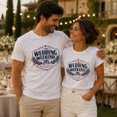 アメリカンなヴィンテージ ウェディングウイークエンド Tシャツ