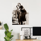 アメリカンアウトラックスボニー&クライドザバロー集団 ポスター (ホームオフィス)