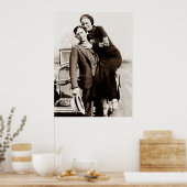 アメリカンアウトラックスボニー&クライドザバロー集団 ポスター (キッチン)