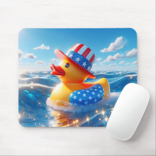アメリカンイエローラバーダック マウスパッド