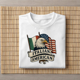 アメリカンイタリアン・イーグル・シャツ | 愛国的伝統 Tシャツ