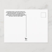 アメリカンイビスポストカード ポストカード (裏面)