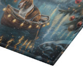 アメリカンイングリッシュフォックスハウンドクリスマスフェスティバル航海 カッティングボード (角)