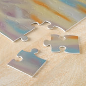 アメリカンイングリッシュフォックスハウンドビーチ、夏の贈り物 ジグソーパズル (側面)