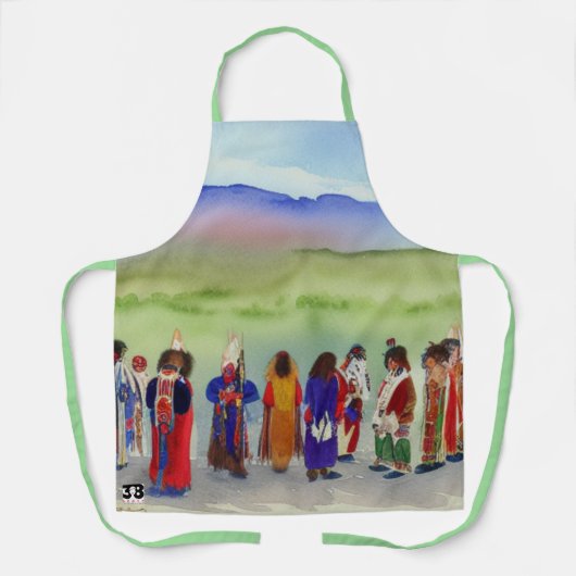 アメリカンインディアンコレクション エプロン (正面)