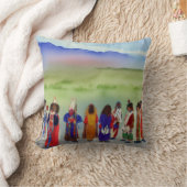 アメリカンインディアンコレクション クッション (ブランケット)