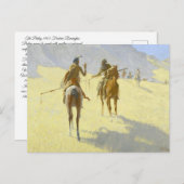 アメリカンインディアンバイレミントン ポストカード (正面/裏面)