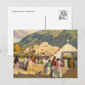 アメリカンインディアン ポストカード (正面/裏面)