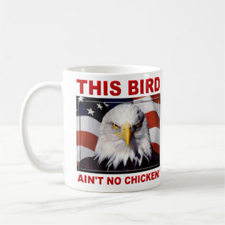 アメリカンイーグルはニワトリじゃない コーヒーマグカップ