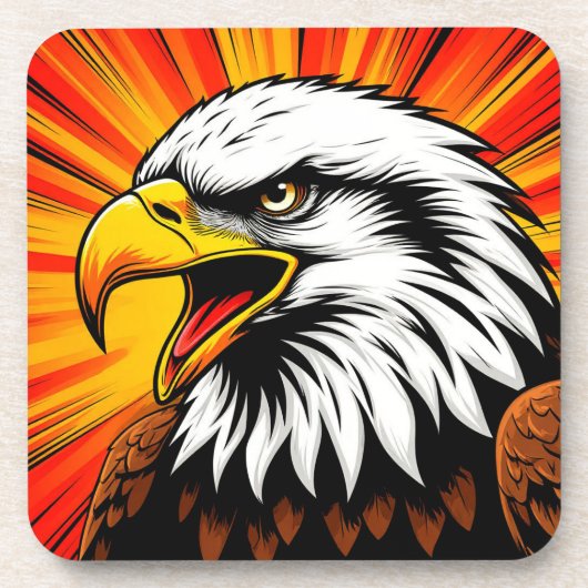 アメリカンイーグルキャンバス - フリーダムギフト コースター (正面)