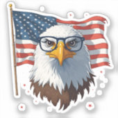 アメリカンイーグルステッカー シール (正面)