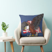 アメリカンイーグル十字架 クッション (椅子)