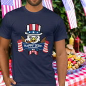 アメリカンイーグル愛国心ハッピー250周年記念 Tシャツ
