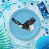 アメリカンイーグル紙プレート ペーパープレート (パーティー)