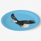 アメリカンイーグル紙プレート ペーパープレート (アングル)