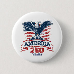 アメリカンイーグル250周年記念パトリオティックな楽しみ 缶バッジ