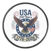 アメリカンイーグル250周年記念 1776-2026 アイスホッケーパック (正面)