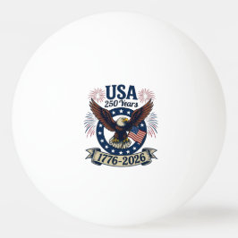 アメリカンイーグル250周年記念 1776-2026 卓球ボール