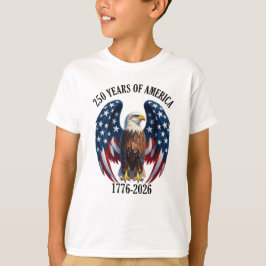 アメリカンイーグル250周年記念 1776-2026 Tシャツ