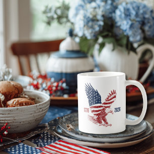 アメリカンイーグル アメリカ生誕250周年おめでとう コーヒーマグカップ
