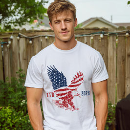 アメリカンイーグル アメリカ生誕250周年おめでとう Tシャツ