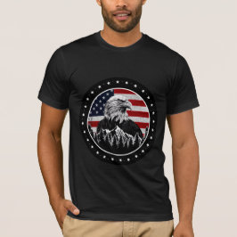 アメリカンイーグル 愛国心あふれるアメリカ生誕250周年お祝い Tシャツ