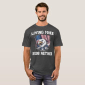 アメリカンイーグル - 自由に生きる 2026年退職者Tシャツ Tシャツ (正面フル)