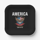 アメリカンイーグル 1776–2026 アメリカ250周年記念 ペーパープレート (正面)