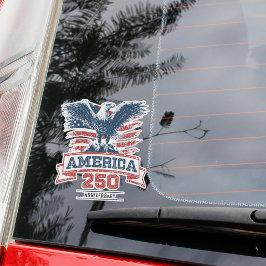 アメリカンイーグル 250周年おめでとう 愛国心あふれるデザイン シール