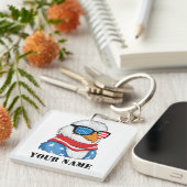 アメリカンイーグル 4th of July キーホルダー (正面右)