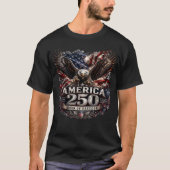 アメリカンイーグル 7月4日 アメリカ独立250周年 Tシャツ (正面)