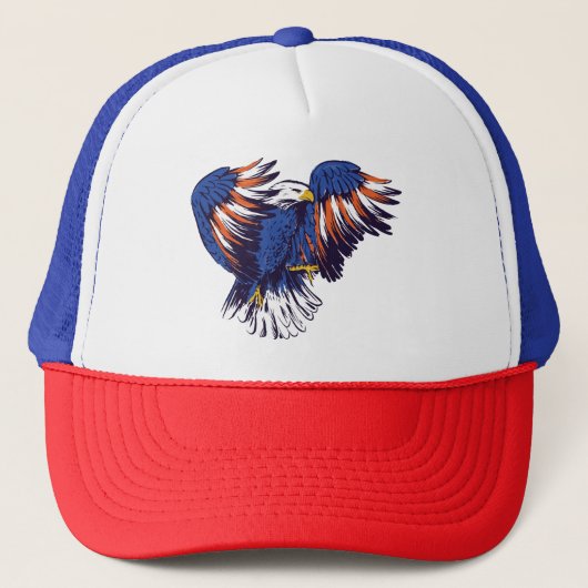 アメリカンイーグル USA国旗カラー キャップ (正面)