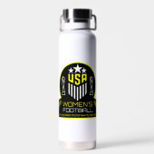 アメリカンウィメンズサッカーフットボール ウォーターボトル (背面)