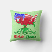 アメリカンウェルシュルーツピロー クッション (裏面)