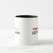 アメリカンウォータースパニエル犬(I Love) Mag マグカップ (中央)