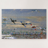 アメリカンエアレーシング2014飛行機レーシングスポーツ ジグソーパズル (横)