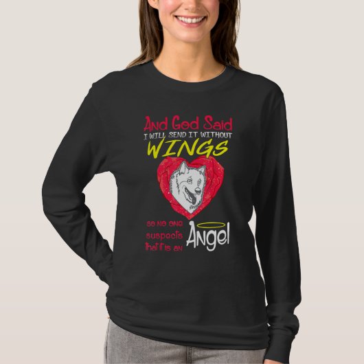 アメリカンエスキモエンジェル(ウィングペットなし) Tシャツ (正面)