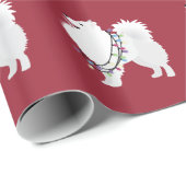 アメリカンエスキモクリスマスデザイン ラッピングペーパー (ロールコーナー)