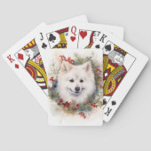 アメリカンエスキモクリスマスリースフェスティバルカップ トランプ (裏面)