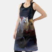 アメリカンエスキモスワイスリーのクリスマスデコール エプロン (インサイチュ)