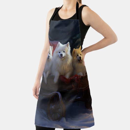 アメリカンエスキモスワイスリーのクリスマスデコール エプロン (インサイチュ)