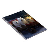 アメリカンエスキモスワイスリーのクリスマスデコール ノートブック (右側)