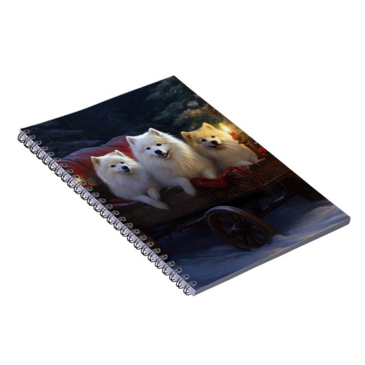 アメリカンエスキモスワイスリーのクリスマスデコール ノートブック (右側)