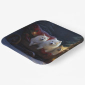 アメリカンエスキモスワイスリーのクリスマスデコール ペーパープレート (傾斜あり)