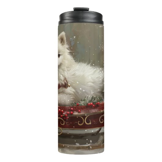 アメリカンエスキモドッグクリスマスフェスティバル タンブラー (正面)