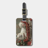 アメリカンエスキモドッグクリスマスフェスティバル ラゲッジタグ (正面縦)