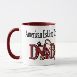 アメリカンエスキモドッグパパ トラベルマグ