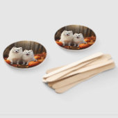 アメリカンエスキモパピー秋デライトカボチャ ハンドファン (組立なし)