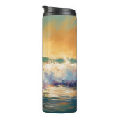 アメリカンエスキモビーチサーフィン絵画ズ タンブラー (回転右)